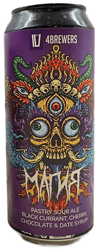 топ пива 4 Пивовара Магия Вишня Черная Смородина Шоколад обзор / оценка / отзывы