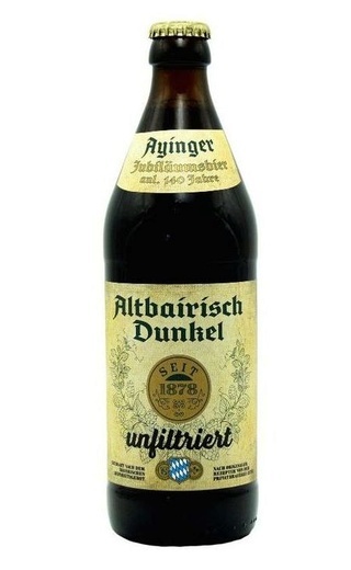 топ пива Ayinger Altbairisch Dunkel Unfiltriert обзор / оценка / отзывы