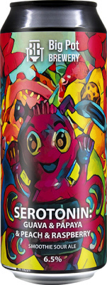 топ пива Биг Пот Серототин Гуава, Папайя, Пич, Распберри обзор / оценка / отзывы