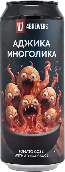 топ пива Четыре пивовара Аджика многолика обзор / оценка / отзывы