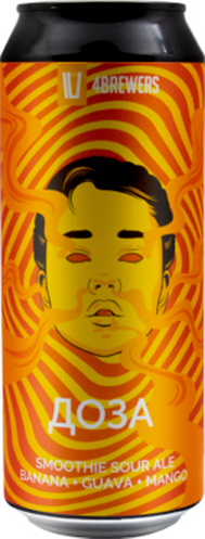 топ пива Четыре Пивовара Доза Банан, Гуава, Манго обзор / оценка / отзывы