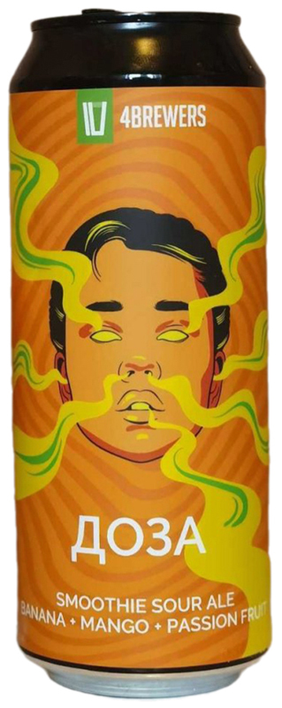 топ пива Четыре Пивовара Доза Банана Манго Пэшн Фрут обзор / оценка / отзывы