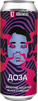 топ пива Четыре Пивовара Доза Черная Смородина обзор / оценка / отзывы