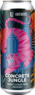 топ пива Четыре Пивовара Конкрит Джангл Стрейт обзор / оценка / отзывы