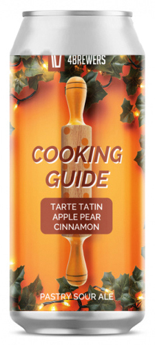 топ пива Четыре Пивовара Кукинг Гайд Тарт Татен Эпл Пиар Цинамон обзор / оценка / отзывы