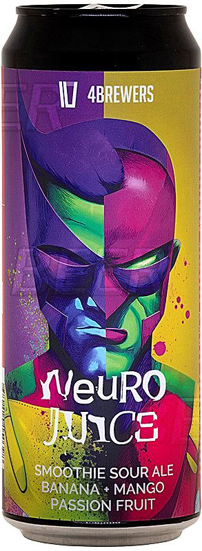 топ пива Четыре пивовара Нейро Джус Банан + Манго + Маракуйя обзор / оценка / отзывы