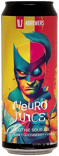 топ пива Четыре пивовара Нейро Джус Яблоко + Груша + Крыжовник + Ваниль обзор / оценка / отзывы