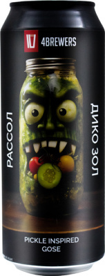 топ пива Четыре Пивовара Рассол Дико Зол обзор / оценка / отзывы