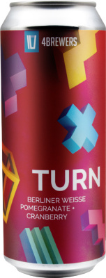 топ пива Четыре Пивовара Тёрн Помегранат + Крэнберри обзор / оценка / отзывы