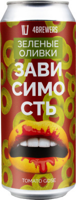 топ пива Четыре Пивовара Зависимость Зеленые Оливки обзор / оценка / отзывы