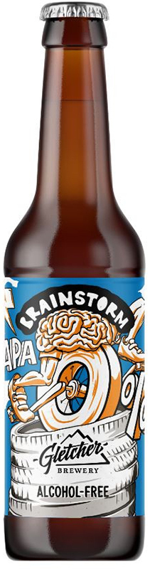топ пива Глетчер Брейнсторм АПА Безалкогольное обзор / оценка / отзывы