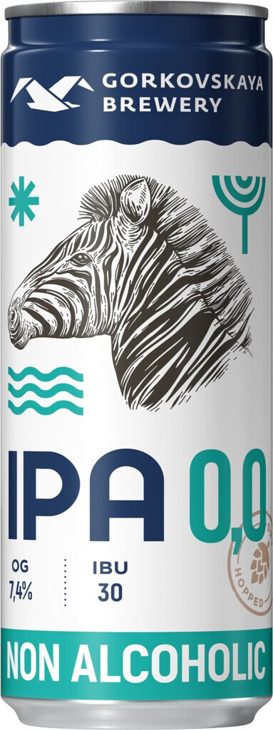 топ пива Горьковская Пивоварня ИПА 0.0 обзор / оценка / отзывы