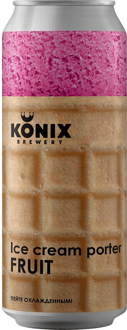 топ пива Коникс Айс Крим Портер Фрут обзор / оценка / отзывы