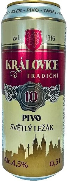 топ пива Kralovice Tradicni 10 Svetly Lezak обзор / оценка / отзывы