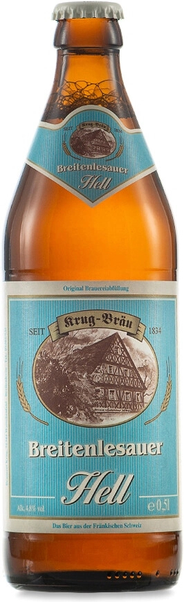 топ пива Krug-Brau Breitenlesauer Hell обзор / оценка / отзывы