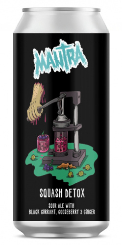 топ пива Мантра Скваш Детокс Блэк Каррент, Гозеберри, Джинджер обзор / оценка / отзывы