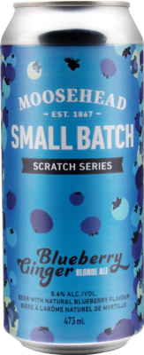 топ пива Moosehead Small Batch Blueberry Ginger Ale обзор / оценка / отзывы