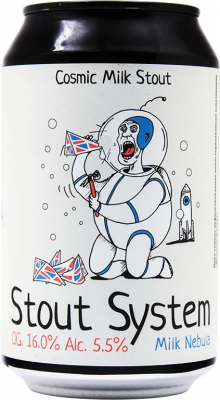 топ пива Одна Тонна Стаут Систем: Милк Небула обзор / оценка / отзывы