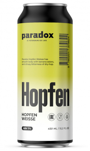 топ пива Парадокс Хопфенвайс обзор / оценка / отзывы