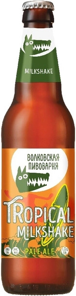 топ пива Волковская Пивоварня Тропический Милкшейк обзор / оценка / отзывы